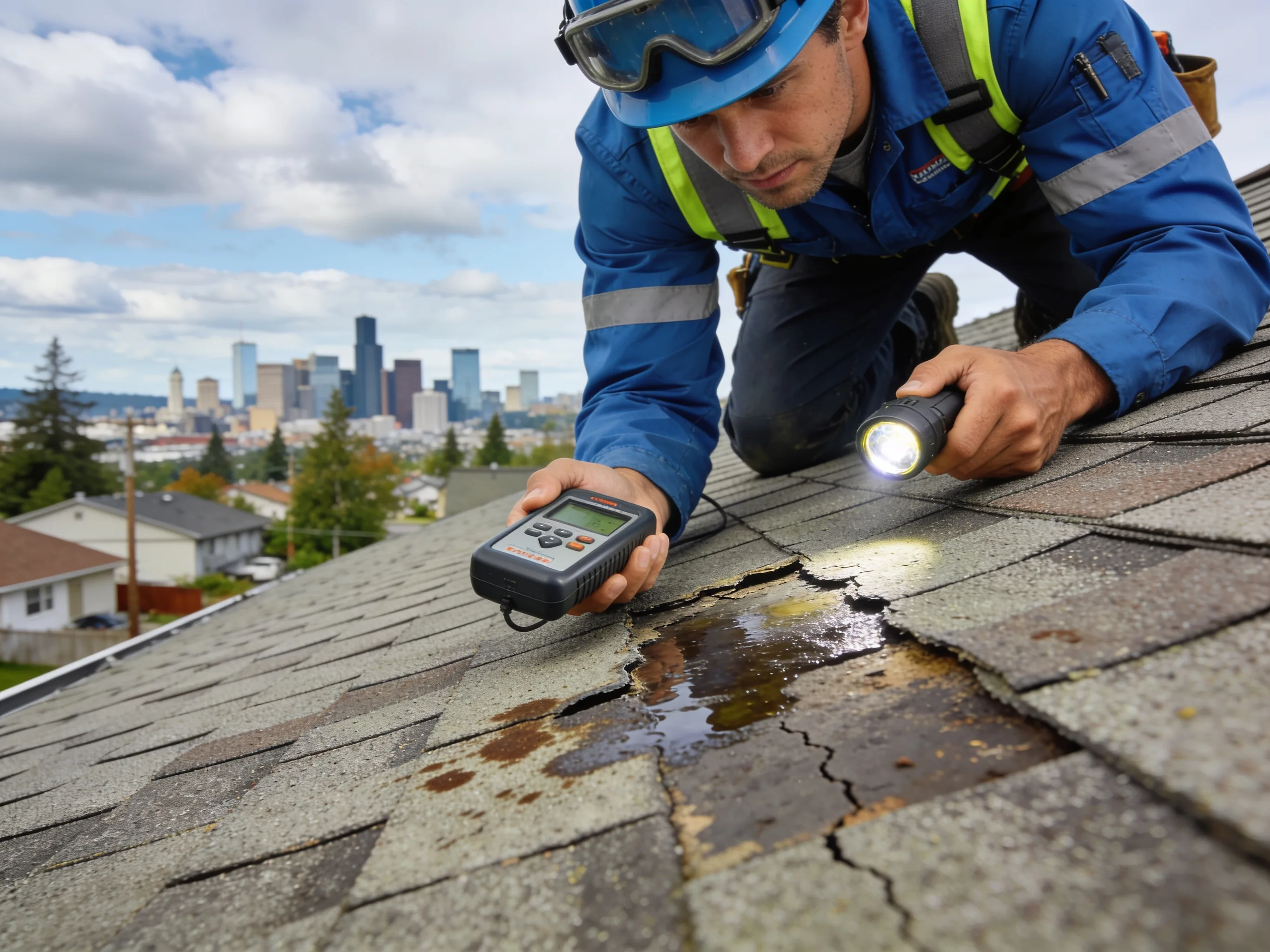 Roof Leak Detection & Inspection in Everett